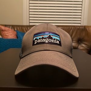 Patagonia distressed trucker cap
